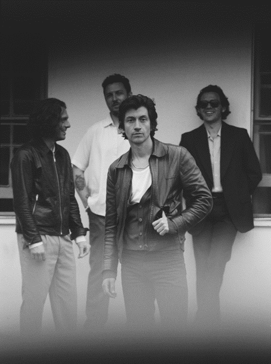 black and white band picture