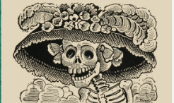 skeleton drawing